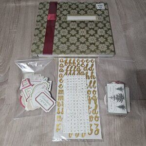Anna Griffin 12"x12" Holiday Traditions Christmas Instant Scrapbook Album Kit #2
